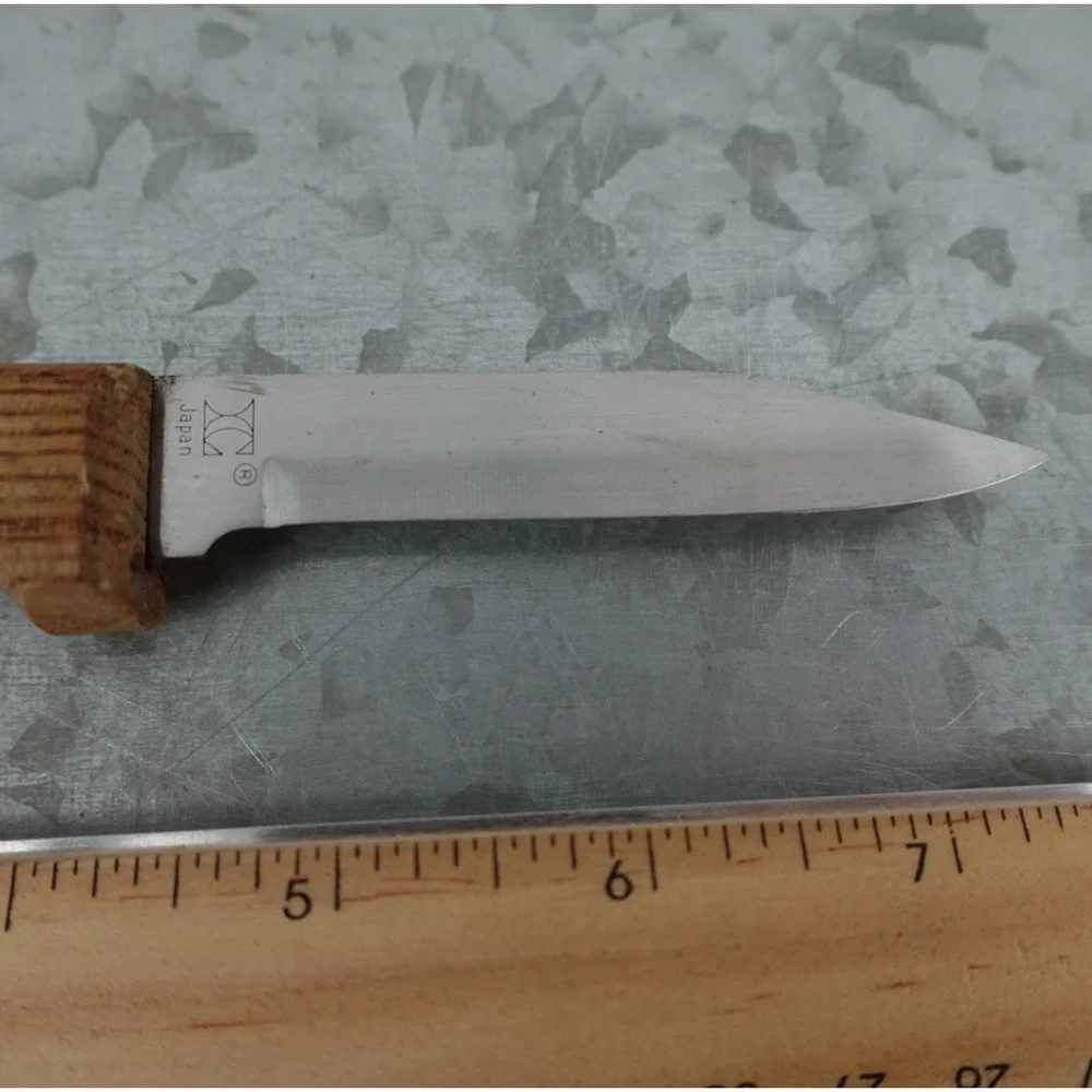 Vintage Armstrong Forge Paring Knife Wood Handle Stainless Steel 3.25 Inch Blade